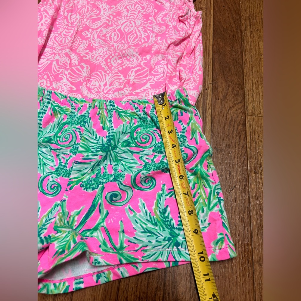 Lilly Pulitzer Pink and Green Apparel Set - Picture 2 of 6
